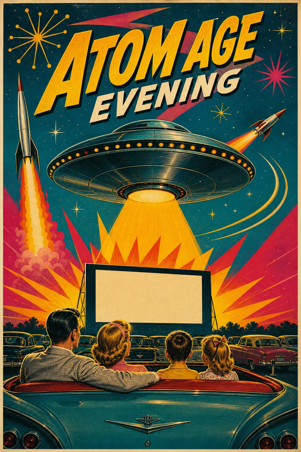 Atom Age Evening poster