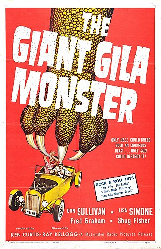 The Giant Gila Monster poster